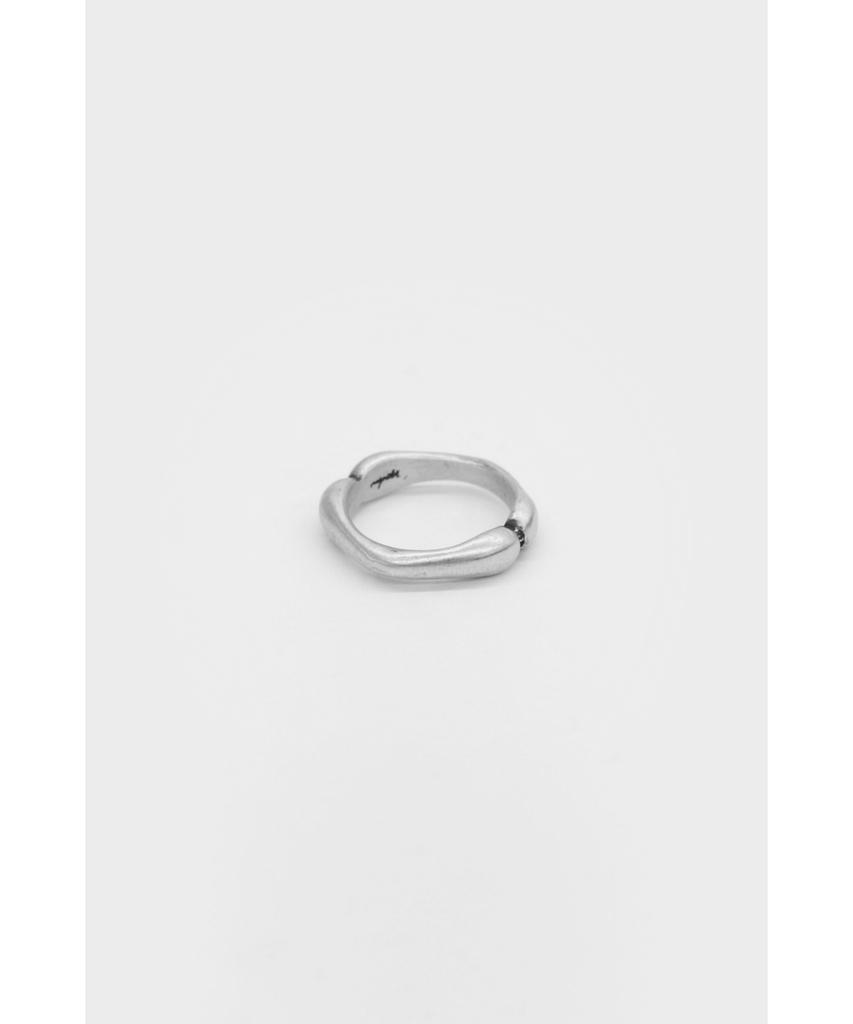 Youth Organic-Shaped Ring - Silver