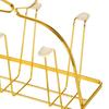 Kitchen Drain Cup Holder Glass Water Rack for Dining Living Room Style B