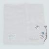 Paul Joe Mini Gauze Handkerchief Cat Pattern Paul Joe Accessory & Women's (Ivory) [100% Cotton] 20cm, & 107082-0502-20