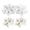Christmas Snowflake Candlestick Mold Christmas Mold Snowflake Candlestick Plaster Mold Tealight Holder Terrazzo Resin Mold