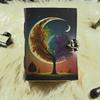 Tree of Life Leather Grimoire Journal: Handmade Deckle Edge Spell Book