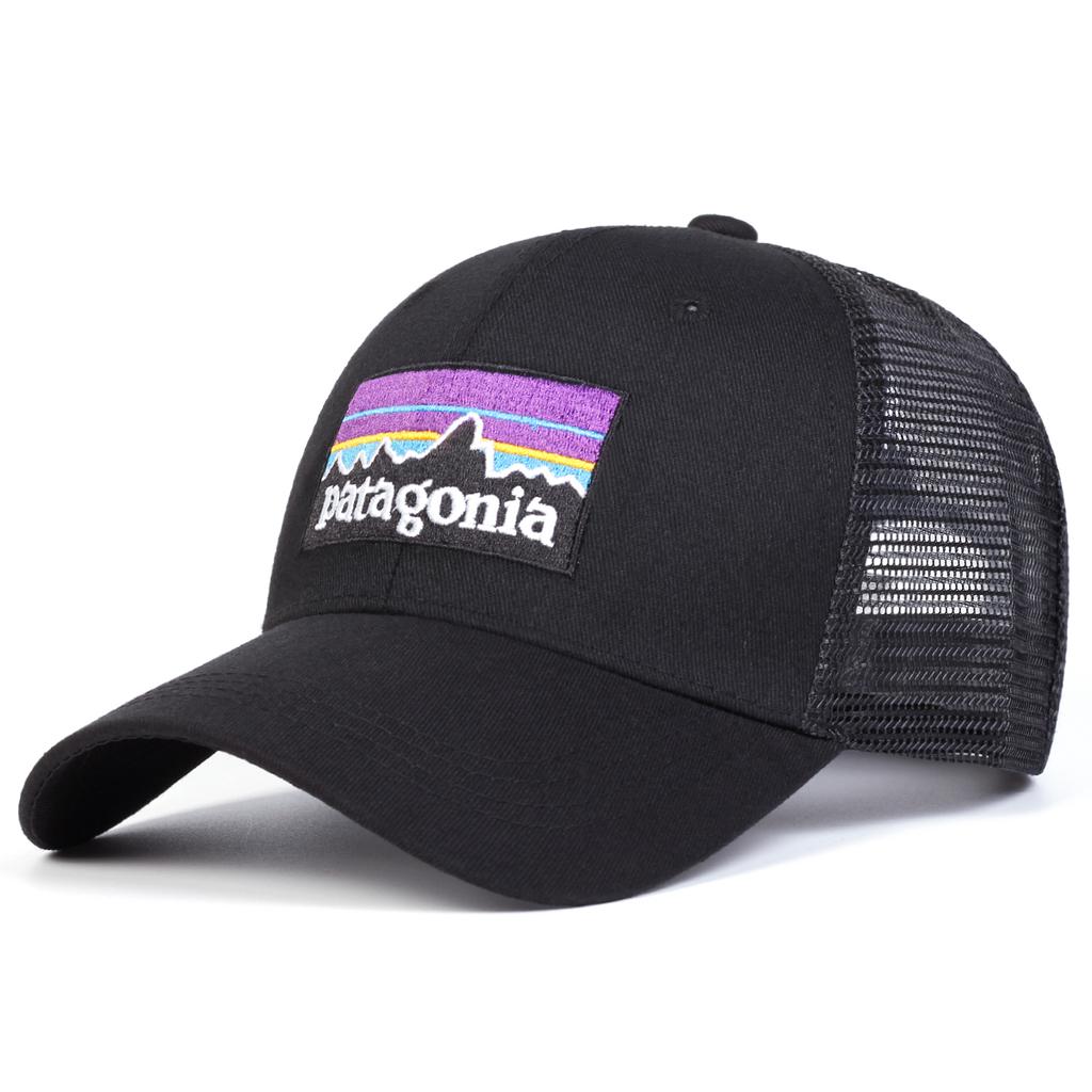 Unisex Buchstaben Bergkette Stickerei Verstellbare Hip Hop Baseballkappe Mesh Sonnenschutzkappen Frühling Sommer Outdoor Sport Reise für Frauen Männer