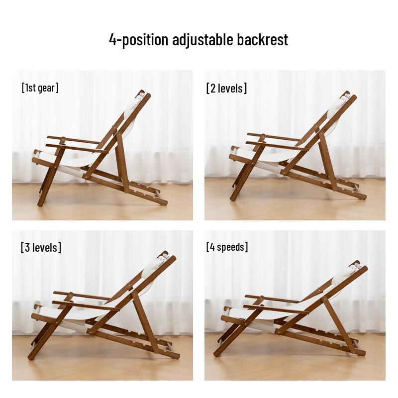 Changbaosen Bamboo Folding Lounge Chair