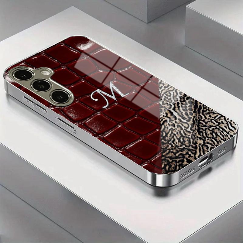 

Electroplated Glass TPU Hard Case for Samsung Galaxy S26 S25 S24 S23 S22 S21 FE,Ultra,Plus Scratch Resistant Advanced Protection For Galaxy S22 Ultra