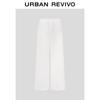 UR 2026 Women's Textured Tie-Waist Wide-Leg Pants