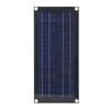 Solar Battery Trickle Charger Maintainer 20W 18V Portable Solar Panel Trickle Charging Kit for Outdoor Camping Hiking