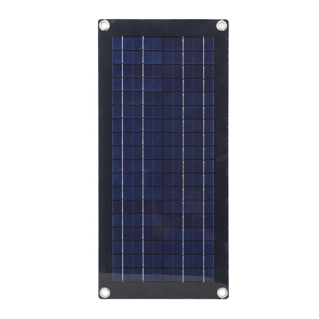 Solar Battery Trickle Charger Maintainer 20W 18V Portable Solar Panel Trickle Charging Kit for Outdoor Camping Hiking