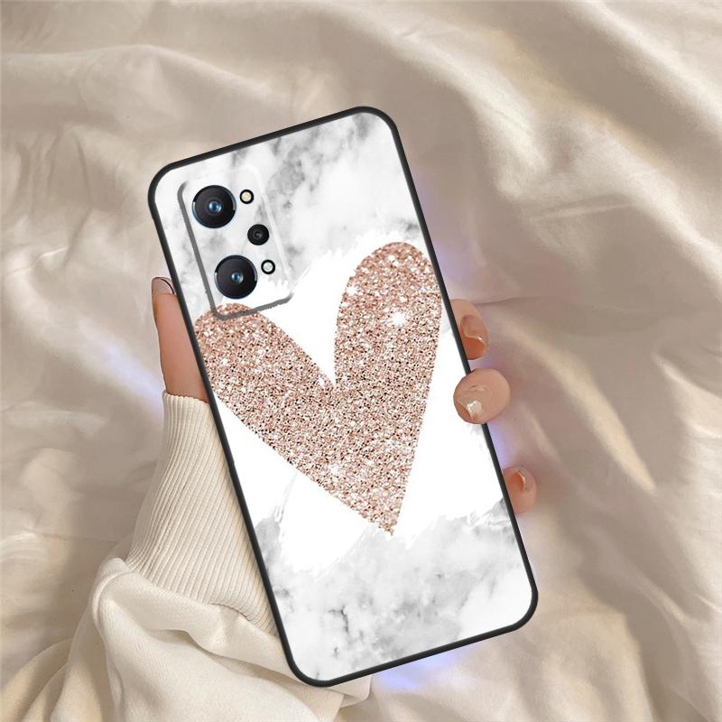 

Чехол в стиле Розовое золото для Realme 15 Pro GT7 GT6 C67 C65 C63 C61 C55 C53 C51 C35 C71 C75 11 12 13 14 Pro Plus Realme C71 4G