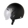 Johnson Street Helmet Jet One Size Fits SG and PSC Standard Helmet, All, (Matte Black)
