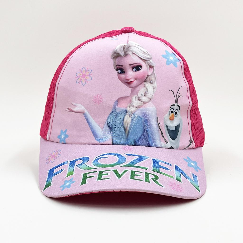 Girl Print Spring Summer Cartoon Baseball Cap Children'S Hat Cap Ice And Snow Anime Character Sun Hat