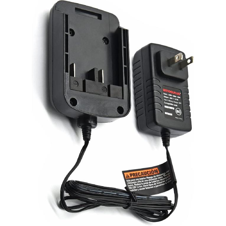 WETOOLPLUS 20V Lithium-Ion Battery Charger For Hyper Tough Battery 20V Compatible With Hyper Tough Battery Charger ACG318W1U
