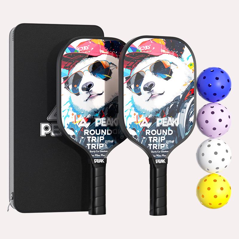 Peak Fiberglass Pickleball Racket for Adults & Kids - Professional Grade