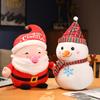 Snowman Plush Christmas Toy Cute Cartoon Girl Children Birthday Gift Holiday