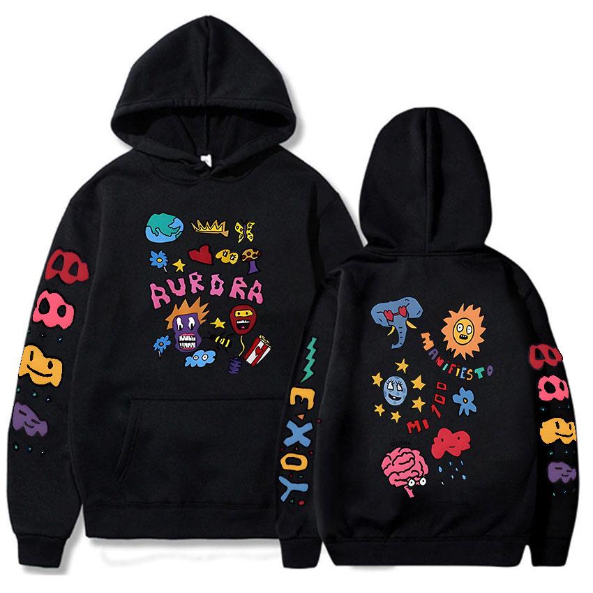 Cartoon Graphic Hoodies Humbe Funny Printing Sweatshirts Sudaderas Hombre Long Sleeve Winter Hooded