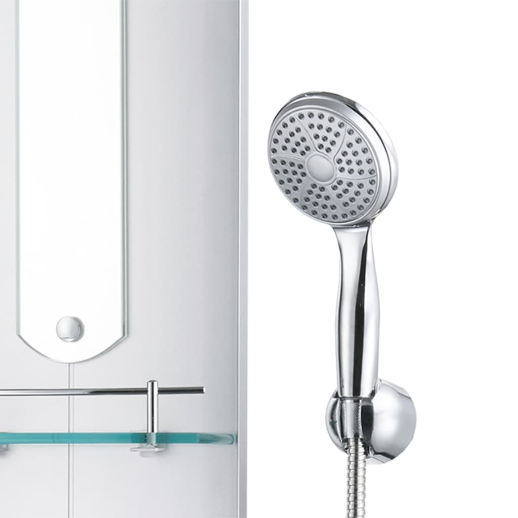 Vidaxl Shower Panel, 25X43X110 Cm, Silver
