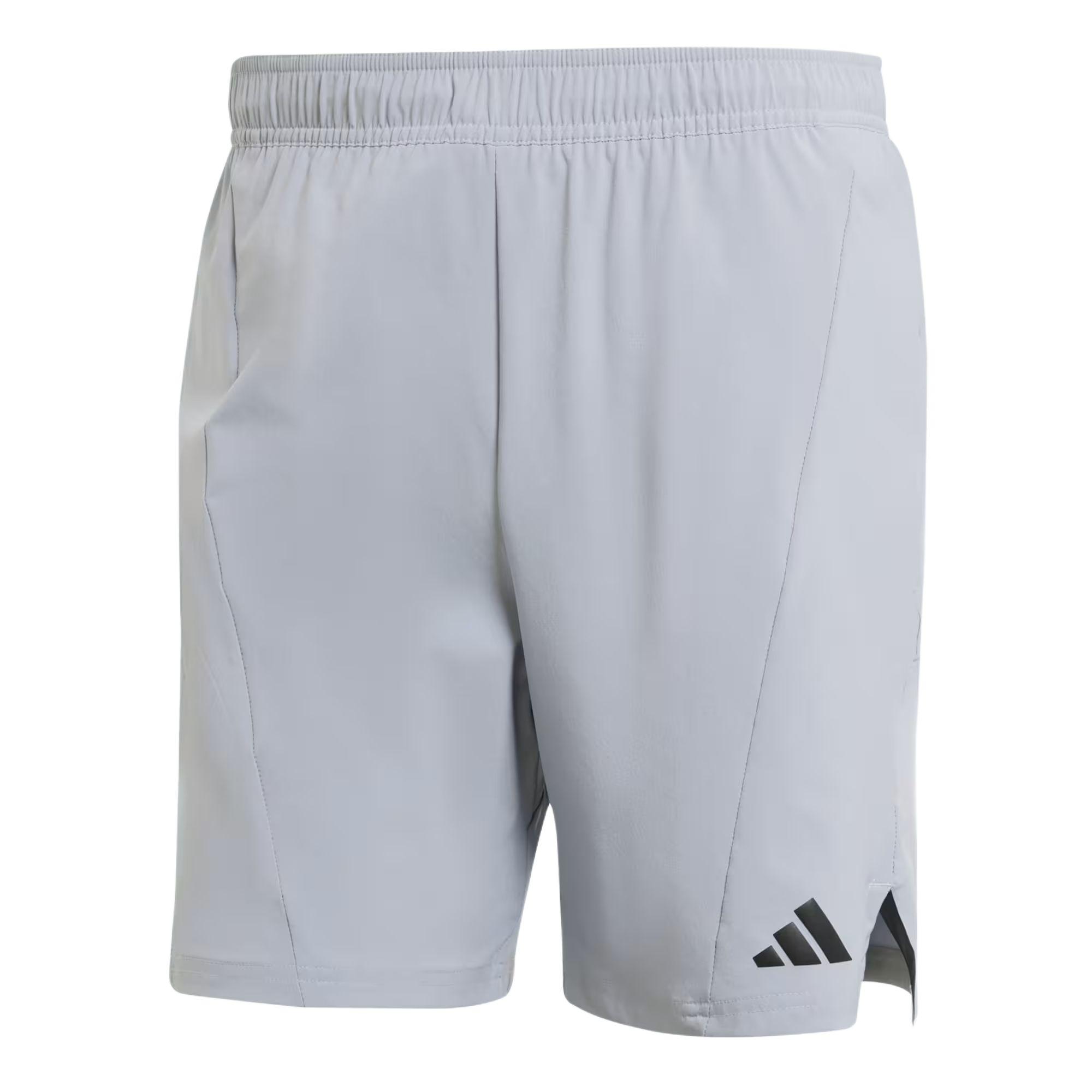 Adidas Designed For Training Workout Comfortable Moisture-Wicking Versatile Three-Quarter Sports Shorts Men shorts Light-Silver JP0924 M