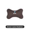 New Car Seat Headrests Pillow Leather Lumbar Neck Support Back Cushion For BMW E90 E60 E46 E39 F30 F10 E87 X3 X4 X5 X1 G30