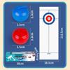 Mini Table Hockey Game Set: Parent-Child Interactive Desktop Curling for Two Players, Educational Toy
