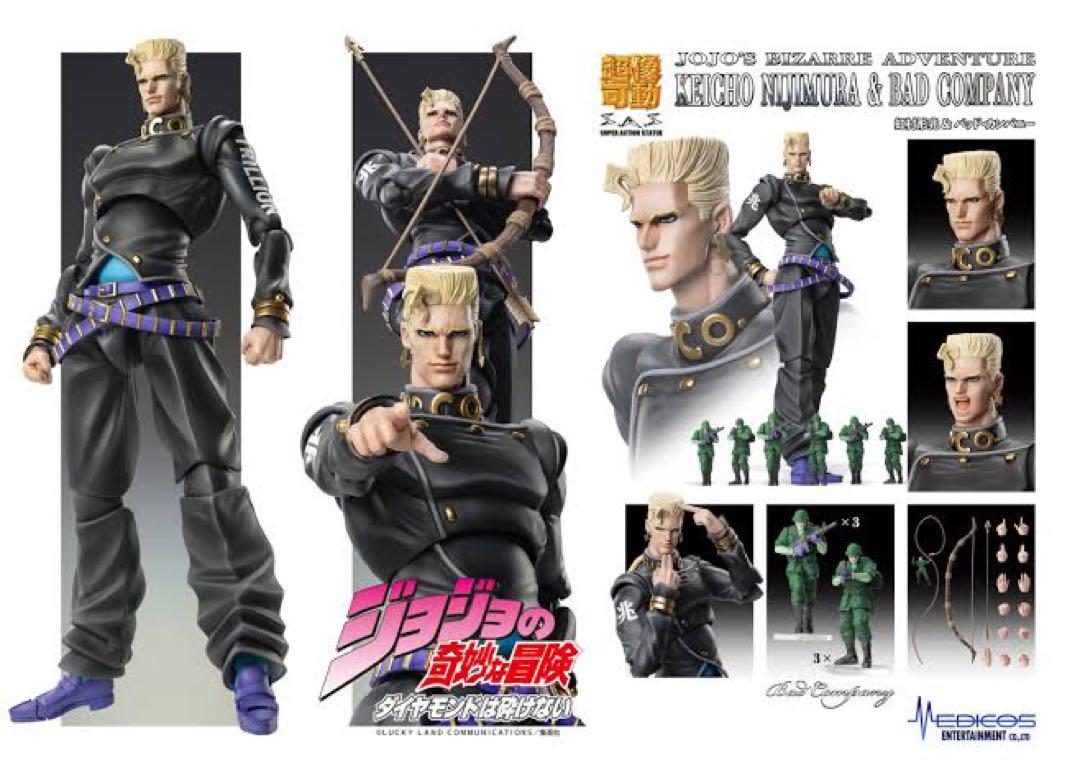 

[USED] WF 2025 Summer JoJo Super Action Statue Nijimura Katayoshi & Bad Company Limited Bonus Included