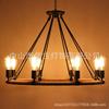 Vintage Rope Pendant Lights Lamp Loft Creative Personality Industrial Lamp Edison Bulb American Style For Living Room Decoration