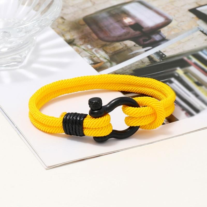 Beautiful Couple Bracelets In Rope Portable Couple Wristband Adornment Stylish Bracelet with Adjustable Length
