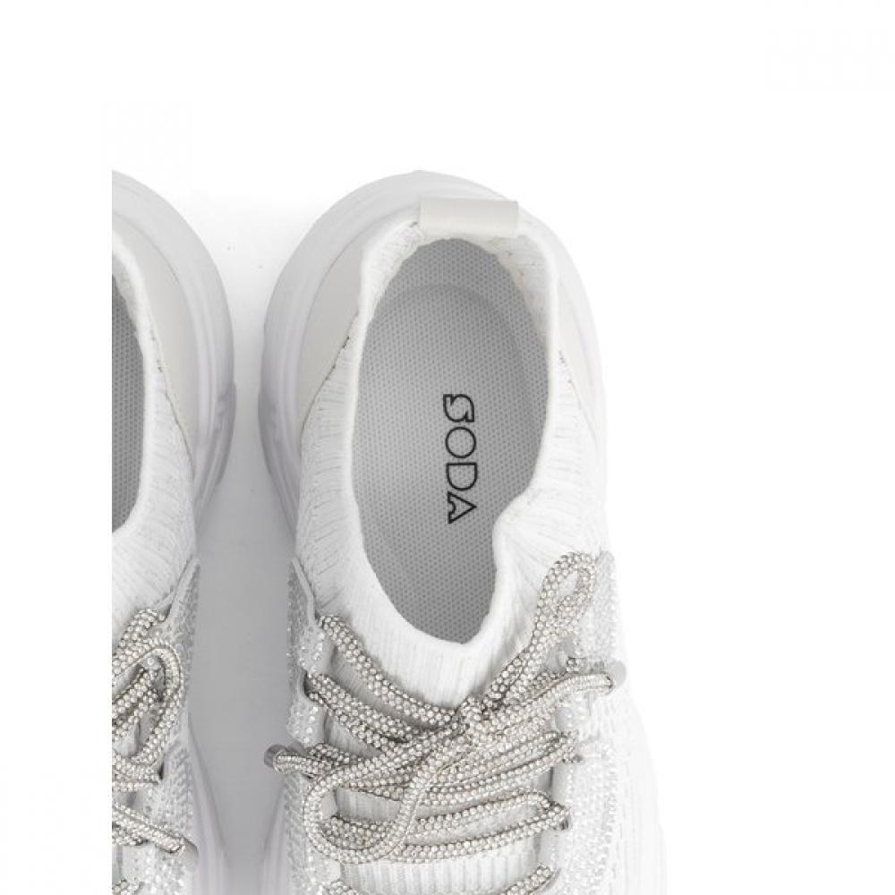 Soda Women S caSual Knit SneakerS  5cm  alS602 Tw30