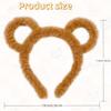 Animal Ear Hairbands Cartoon Bear Ear Headbands Party Supplies For Adults Kids Role Playing Stage Performances