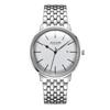 Jyullieoseu Jah-130 Classic Style Date Men'S Leather & Metal Watch
