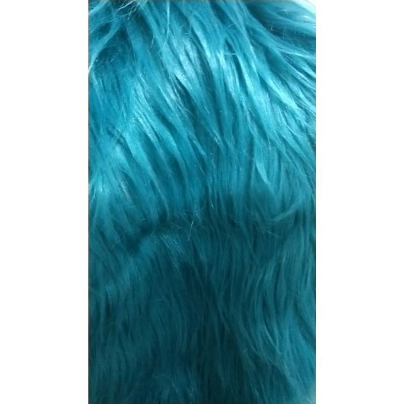 Women's Long Haired Faux Fur Coat White Open Front Jacket Warm Winter Outerwear