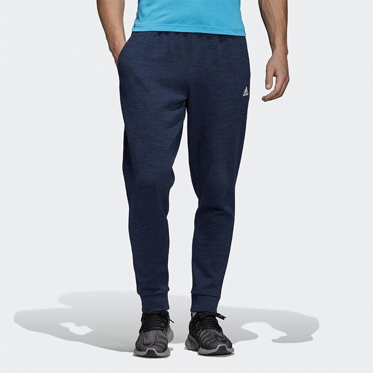 Adidas Stadium ID Knit Tapered Joggers Men Bottoms Legend-Ink-Blue DU1149