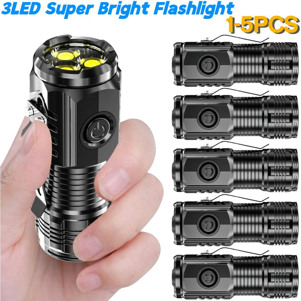 3LED Car Repair Working Lights 300LM Repair Emergency Light Waterproof Garage Mechanic Lamp USB Charging for Outdoor Camping Use