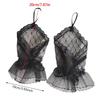 1pair Elegant Transparentes Lace Gloves Thin Short Gloves Party Dancing Mittens for Event and Everyday Fashion