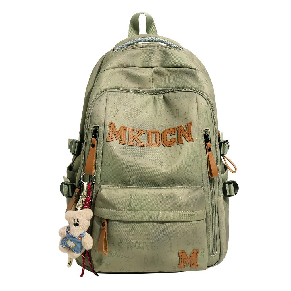 Schoolbag High-value Schoolbag Female College Student Spine Care Large Capacity Computer Travel Male Versatile High School Student Backpack