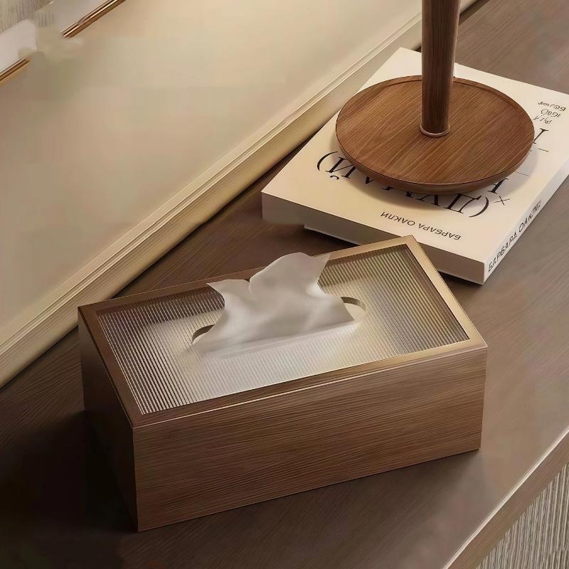 

Modern Acrylic Tissue Box Transparent Napkin Holder Home Decoration Living Room Desk Decor Accessories Decorative Box 1PCS