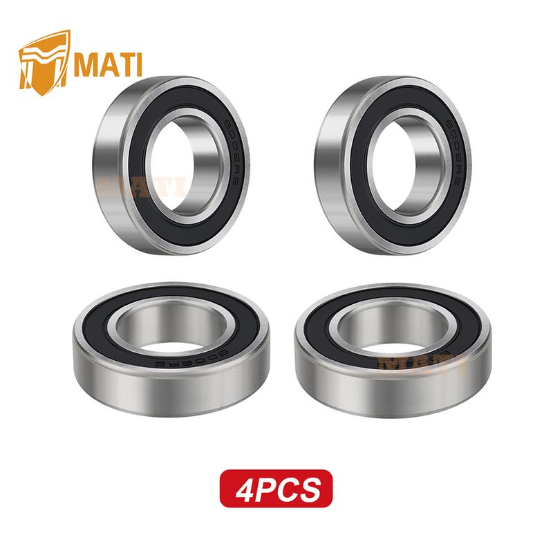 2 Set Front Wheel Bearings & Seals Kit For Kawasaki Mule 3000 KAF620 2001-2008 Mule 4000 KAF620 2009- 92045-3707 92045-0105