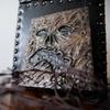 Evil Dead Buch Zauberbuch Leder Hardcover Journal Zaubersprüche Dekoration Horrorfilm Requisite Dekor