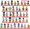Set of 21 Dragon Ball featuring Son and approximately 7cm perfect for collectors or desk decorations Figures, Goku, Vegeta, Frieza, more, tall, (A)