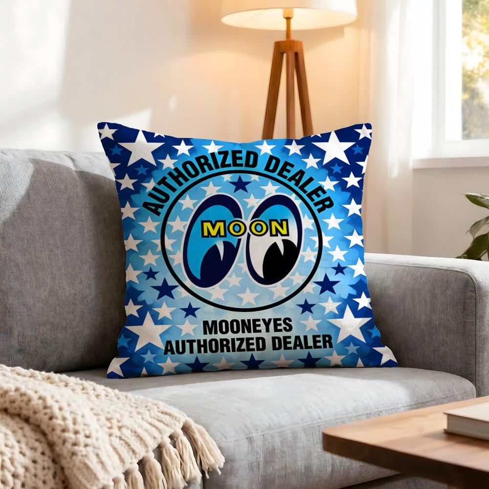 Brand Mooneye Cushion Cover 1Pcs Decorative Covers Soft Cushion Case For Sofa Couch Decor 40X40 45X45 Pillowcases Peach skin 18*18(CM)-1Pcs