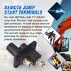 Remote Jump Start Terminal Plug Terminals ABS Plastic Black For Hella 8JB 177 305-001 For Rollers, Stackers, Mining Equipment