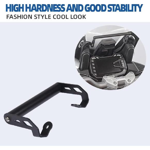 Motorcycle Expansion Crossbar Phone Holder Stand Holder GPS Navigation Plate Bracket for Ducati MULTISTRADA 950 950S 1200S MTS 1200 1260 Enduro