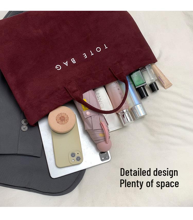 Trendige Cross-Border-Fashion-Tragetasche mit großem Fassungsvermögen – Leicht und vielseitig für den täglichen Einkauf und den Weg zur Arbeit