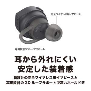 Audio-Technica ATH-CKS5TW True Wireless Earbuds Bluetooth 5.0 Deep Bass 45H Playback Qualcomm aptX Enhanced Call Blue