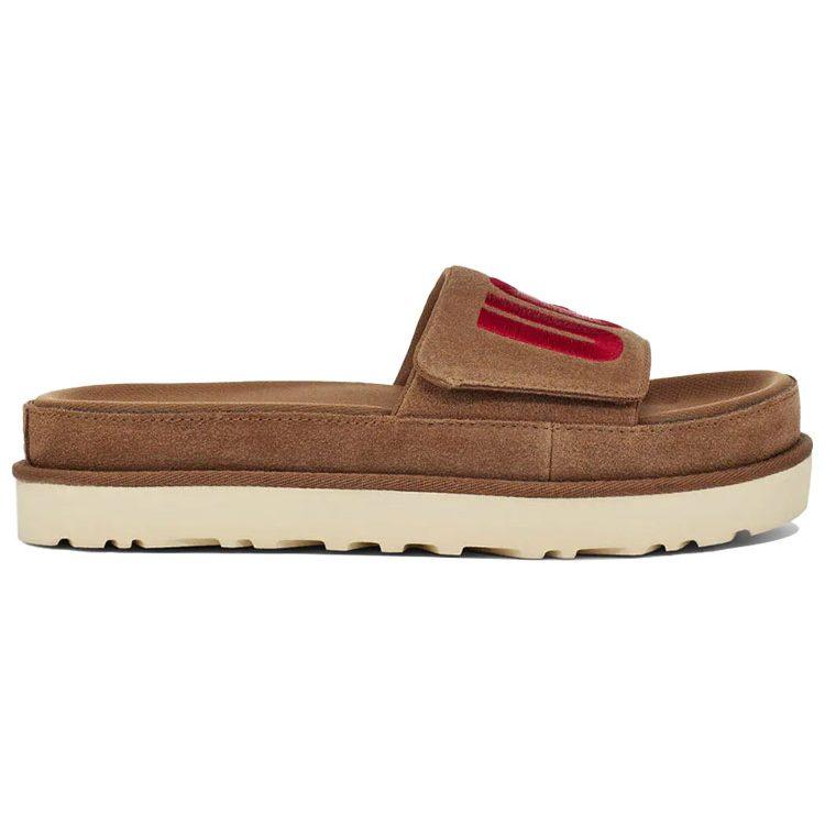 UGG Laton Slide Hausschuhe mit dicker Sohle Damen 1110110-CHE