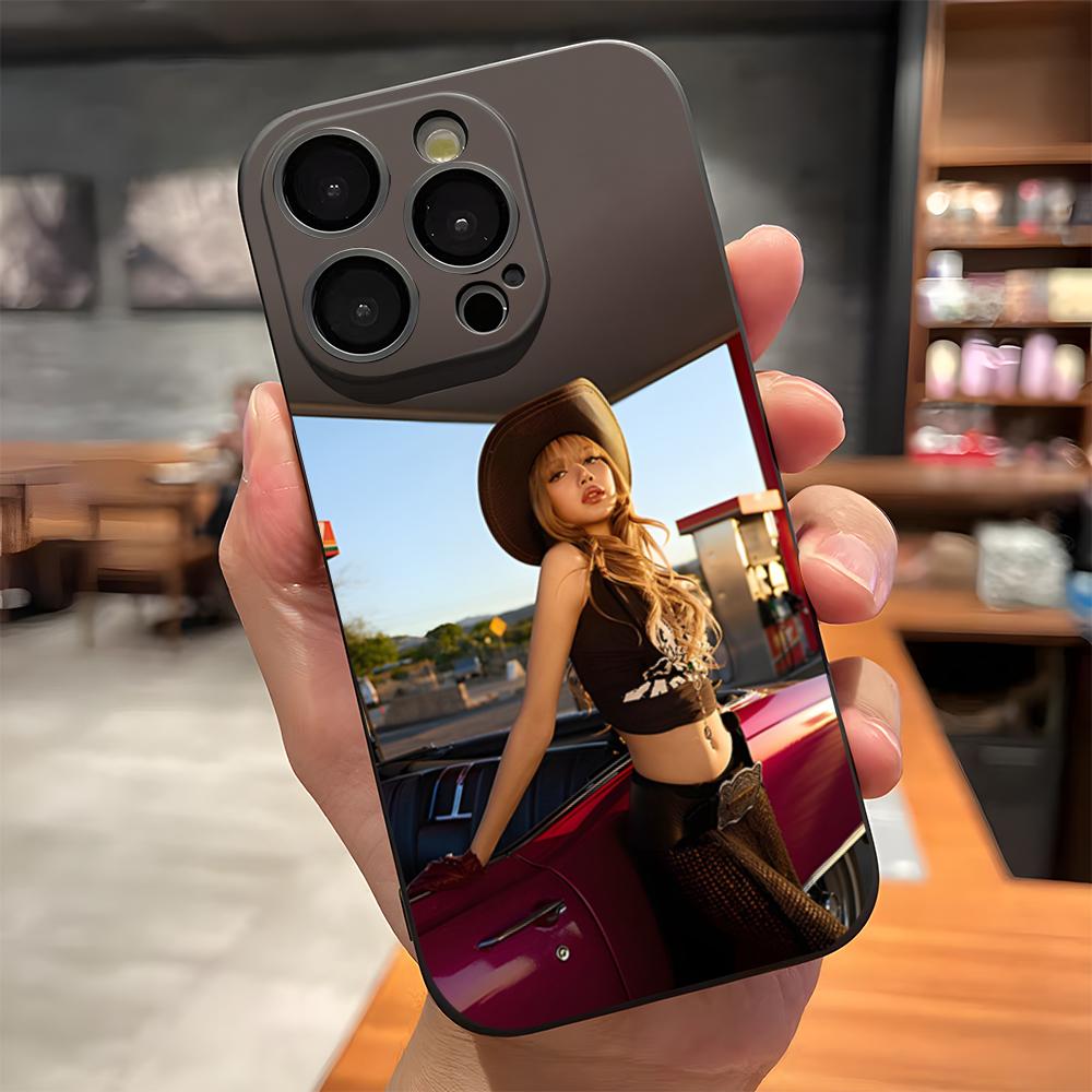 L-Lisa L-Lalisa Handyhülle Für IPhone 17 Pro Max 15 Pro 16 14 Plus 12 13 Mini 11 Pro Stoßfest Weiche Hülle