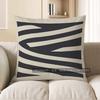Home Decor Modern Black &amp; White Chevron Patterned Pillow Cover Pattern Cushion Cover Suitable For Sofa Bedroom Car Pillow Cover