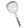 Nylon Skimmer Spoon Professional Food Grade Heat Resistance Draining Large Capacity Strainer Spoon for Kitchen