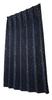 Univer Blackout Drape 100cm Wide X 178cm Set of 2 Curtains, Kirara, Navy, Long,