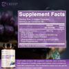 CREVIP High-Content Grape Seed Extract Capsules, Proanthocyanidins, Antioxidant, Suitable for Both Men and Women