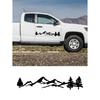 Car Sticker Waterproof Mountain Graphic Vinyl Decal For Cars SUV Truck Off-Road RVs Window Body Side Door Trunk Decoration