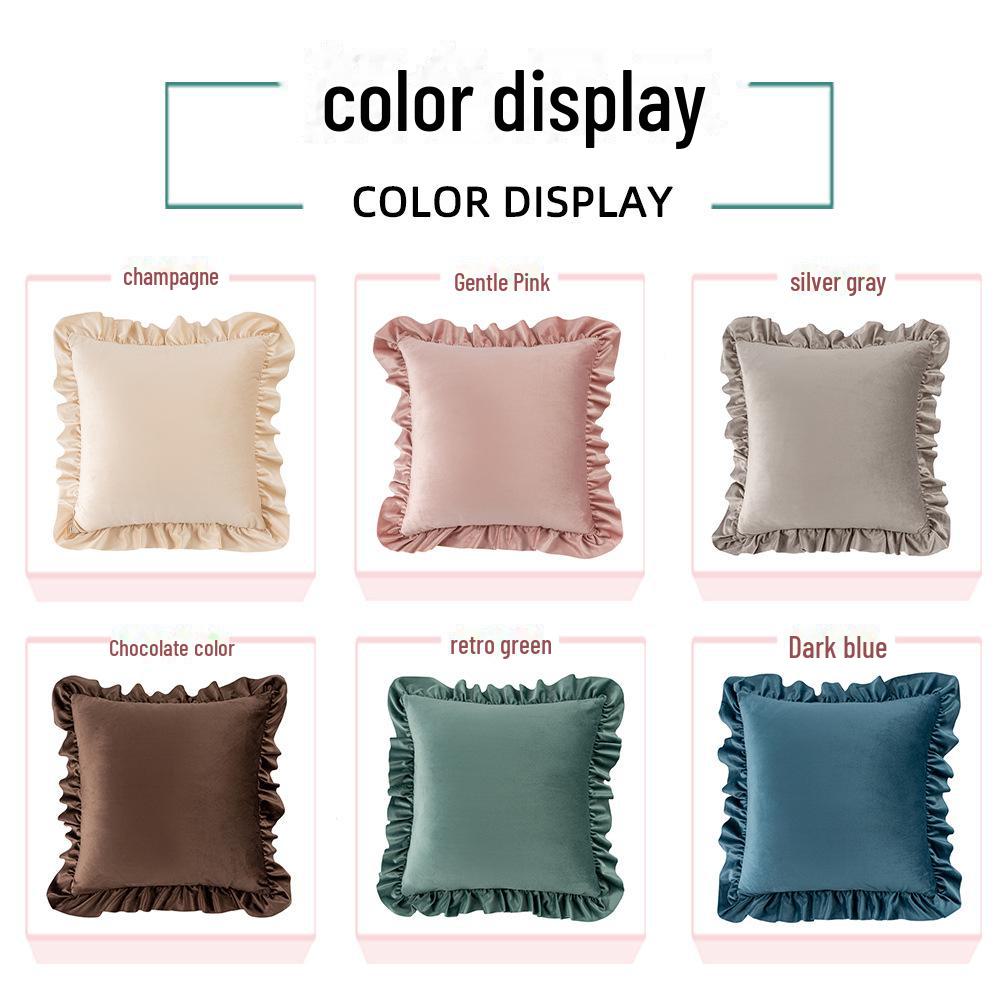 Povlak na polštář z holandské sametové krajky